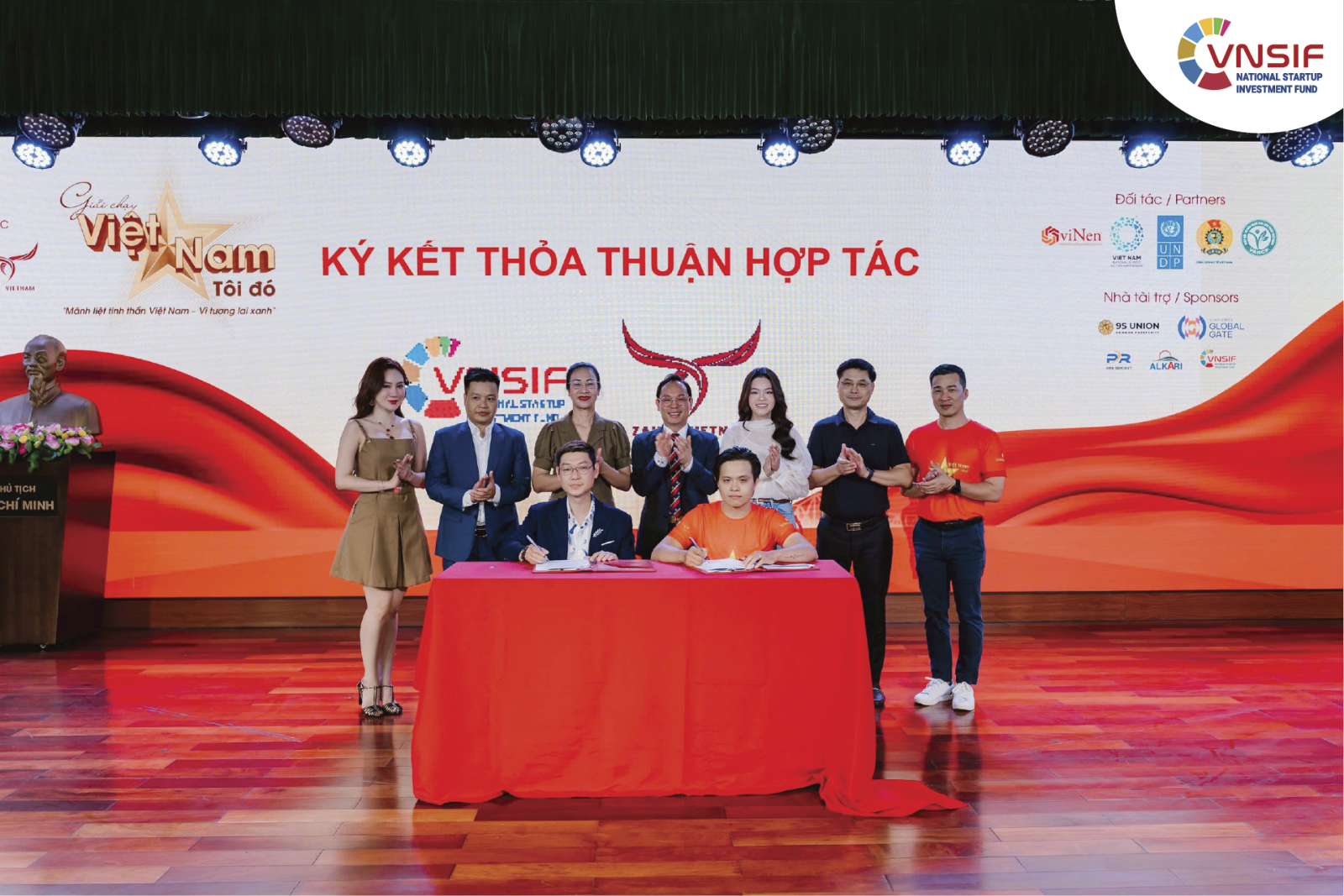 vnsif tham gia ky ket hop tac tai tro giai chay viet nam toi do my viet nam 2025